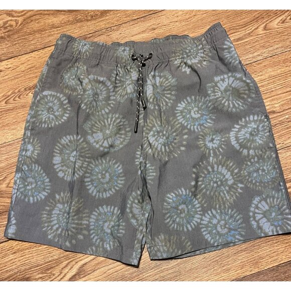 Toad & Co Boundless Pull On Shorts Mens Medium Tie-Dye Recycled Material - Picture 1 of 7